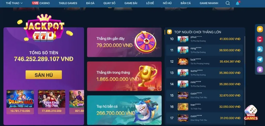 Hoàn trả sòng bạc trực tuyến HI88VIP1